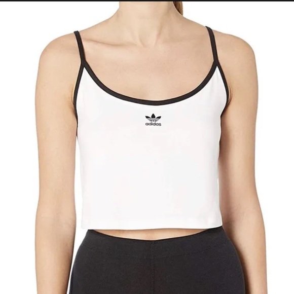 Adidas Originals Crop Top Tank - Picture 1 of 6